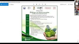 Taller Diálogo en Bioeconomía / La UNA al Servicio del Desarrollo Nacional_ Taller PARTE 1 vía ZOOM