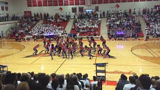 Pep Rally Blacklight routine