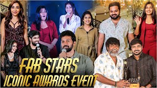 Fab Stars Iconic Awards Archana Ravichandran | Sathish | Sanjeev Alya Manasa | Mime Gopi