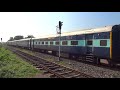 irfca 15625 deoghar agartala weekly express behind udl wdg4 arriving at ghograpar