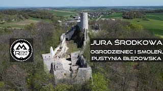 #7 Jura środkowa na rowerze MTB - Zamki Ogrodzieniec i Smoleń, Pustynia Błędowska