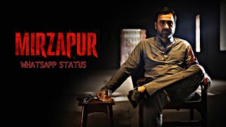 Mirzapur Whatsapp Status | Mirzapur Theme | Mirzapur Mashup | A R U N