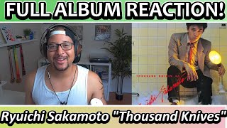 Ryuichi Sakamoto- Thousand Knives FULL ALBUM REACTION