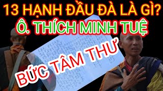 Nghĩ Gì Về Bức Tâm Thư Của Ông Thích Minh Tuệ?