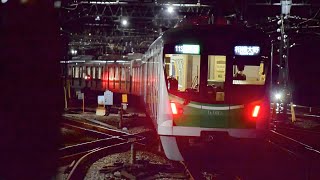 東京メトロ16000系16103fが相模大野駅止まりの回送として相模大野駅を発車する