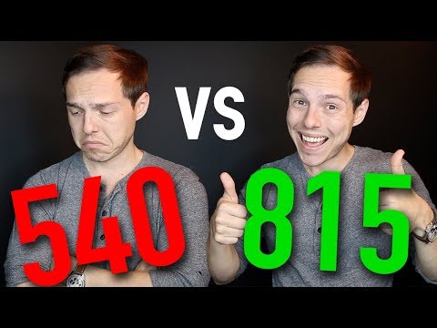 What happens if credit score is low?