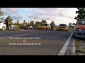 mitsubishi lancer evolution 3 vs honda civic hatch eg6