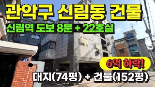 서울 관악구 신림동 근린주택 건물 경매 묾건 / 사건번호: 2024 타경 369(1)