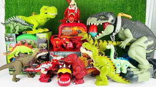 Unboxing Review ASMR Jurassic World Toys Colorful Dinosaur Giant Giga T-rex Stegosaurus Godzilla