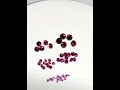 huckleberry garnet 2mm to 6mm srbs