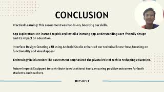 PBT 1 Presentation | DFP50293 MOBILE APPLICATION DEVELOPMENT