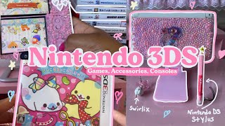 cute 3DS game collection ‧ ୨୧˚ 🍥👾💕| Accessories, Consoles, Nintendogs