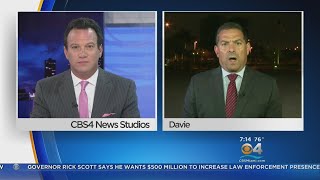 Broward Commissioner Michael Udine joins CBS4 News To Discuss Parkland School Shooting