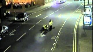 CCTV shows Special Constable assualt