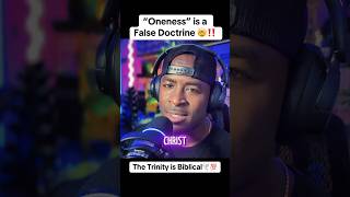 “Oneness is a false Doctrine‼️”  The Trinity is Biblical 🕊️💯 #Christianity #TheTrinity #Blessed