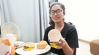 jollibee mukbang pero ako ang bida