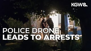 Police drone helps track down Airbnb burglary suspects in Southeast Portland
