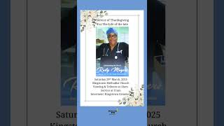 Rudolph 'Rudy' Mayers | Funeral Announcement #obituariessvg