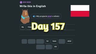 Learning Polish every day until I'm fluent - Day 157