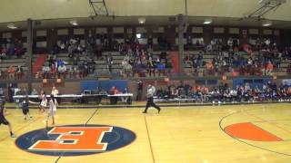 ETHS Varsity Girls Basketball versus New Trier December,  16 2015