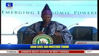 Ogun Investors' Forum: Governor Amosun Delivers Speech Pt. 4