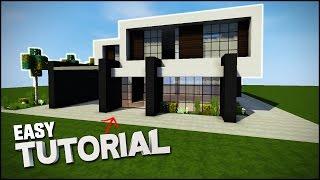 Minecraft House Tutorial: Modern Mansion - Best House Tutorial