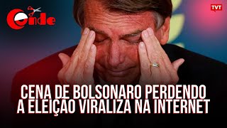 Cena de Bolsonaro perdendo a eleição viraliza e vira febre na internet