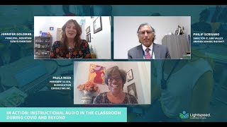 In Action: Instructional Audio in the Classroom during COVID & Beyond - Simi Valley Unified District