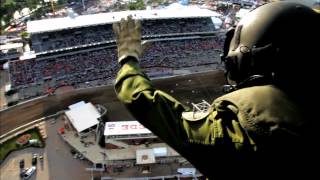 Calgary Stampede celebrates the National Flag of Canada Day