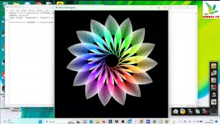 How to Draw a Flower Using Python | Beginner Programmer Python Tutorial