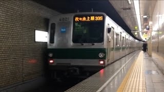 東京メトロ千代田線6000系 北千住～湯島 三菱IGBT‐VVVF 走行音