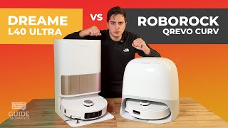 The Ultimate Battle of Robot Vacuums: Dreame L40 Ultra vs. Roborock Qrevo Curv 🤖✨