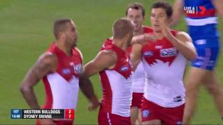 Sam Reid with the classy finish - AFL