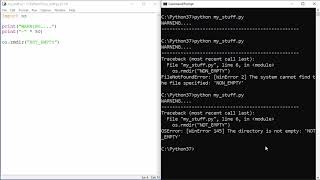 Python Tutorial - 40 - Delete Files and Folders