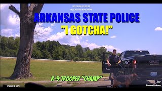 Arkansas  SUPER Trooper Linkous and K-9 Trooper \