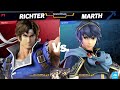 t3 dom richter vs ignaize marth smash ultimate @ uci 59 true finals