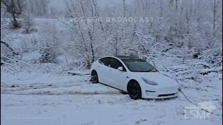 02-20-2025 Layton, Utah - Heavy Snow Morning Commute