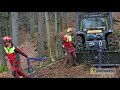 promocijski video za uniforest 2x100h winch with new valpro forest tractor alenfra productions