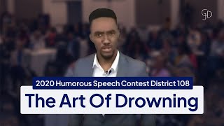 2020 Humorous Speech Contest District 108 Winning Speech   Cyril Junior Dim