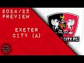 The Stacey West's Exeter (A) Preview (24/25)