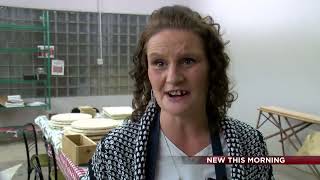 Recovery resident rebuilding her life through creativity