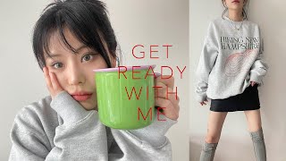 나의 첫 GRWM! 데일리 메이크업 (반말모드..?)