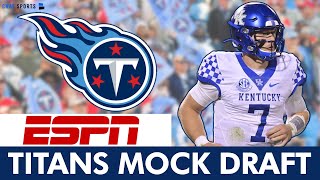 3-Round ESPN NFL Mock Draft Reaction: Mel Kiper Jr. & Todd McShay Project Tennessee Titans Picks
