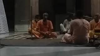 Bhudev Prabhu (Parama Karuna) at SCS Math Nabadwip