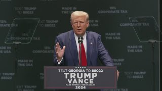 Full remarks: Former President Donald Trump in Savannah