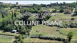 👉 Porzione di rustico con terreno a Peccioli (PI)