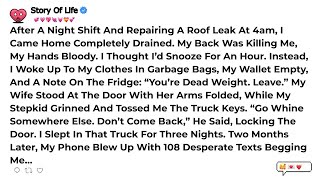 After A Night Shift And Repairing A Roof Leak At 4am, I Came Home Completely Drained. My Back Wa...