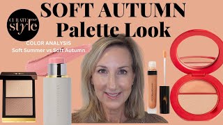 GRWM | SOFT AUTUMN PALETTE  LOOK... PERFECT FOR SUMMER!| COLOR ANALYSIS SOFT SUMMER vs SOFT AUTUMN!