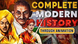 Complete Modern History for UPSC  1 Hour | SMART Revision through Animation | UPSC 2024-25 | OnlyIAS