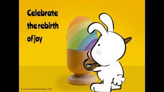 Joy and love - Free Easter eCard